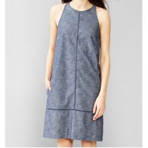 Gap Chambray Shift Dress, size 12
